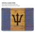 Barbados Flag Dark Wood MacBook Air 13in M1 (2021) Case plus Skin